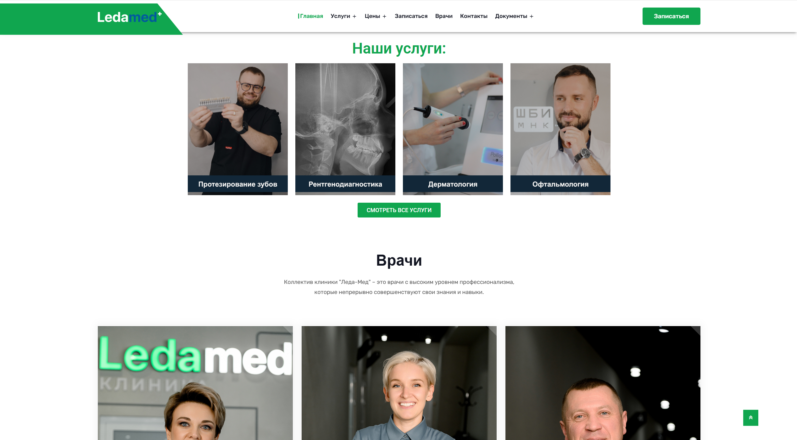 Ledamed — скриншот проекта